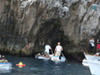 Grotta Azzurra, esterno